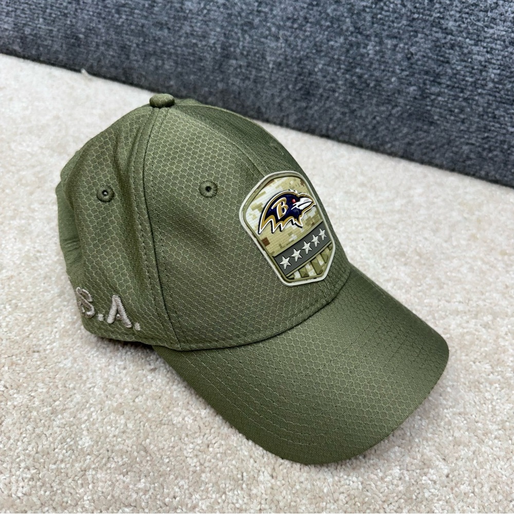 Baltimore Ravens new era 9twenty USA military green hat cap adjustable strapback